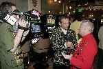 Scheveningen 2 mei 2005
Society lunch in Holland casino.
Johan Vlemmix als intervieuwer en Ronald Kolk