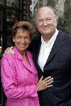 Amsterdam 11 mei 2005
Frans Molenaar feestje 65 jaar bij Le garage.
Joop v d Ende en Janine v d Ende