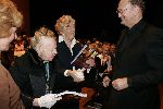 Amsterdam 30 mei 2005
Presentatie Boek Mary Dresselhuys in schouwburg amsterdam.
Elly weller Ellen Vogel en Joop v d Ende