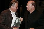 Amsterdam 30 mei 2005
Presentatie Boek Mary Dresselhuys in schouwburg amsterdam.
Jeroen Krabbe en Joop v d Ende