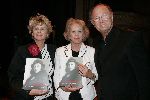 Amsterdam 30 mei 2005
Presentatie Boek Mary Dresselhuys in schouwburg amsterdam.
Petra Laseur  Merel Laseur en Joop v d Ende