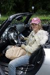 Vierhouten 20 mei 2005
Rally met cabrio's vanwege 10 jarig bestaan Beau Monde.
Judith Heinsbroek in BMW z8 cabrio