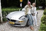 Vierhouten 20 mei 2005
Rally met cabrio's vanwege 10 jarig bestaan Beau Monde.
Judith Heinsbroek in BMW z8 cabrio met Annita v d Hoeven