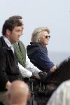 Katwijk 29 mei 2005
Koningin Beatrix paard rijden op het strand van katwijk.