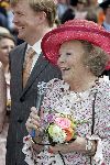 Scheveningen 30 april 2005
Koningin Beatrix viert 25 jarig jubileum.
Koningin Beatrix