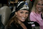 Vierhouten 29 mei 2005
Rally met cabrio's vanwege 10 jarig bestaan Beau Monde.
Leontine Borsato met hoofddoek