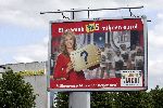Naarden 12 mei 2005
Billboard Linda de Mol voor miljoenenjacht
