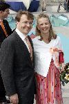 Scheveningen 30 april 2005
Koningin Beatrix viert 25 jarig jubileum.
Prins Friso en Mabel Wisse Smit