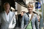 Amsterdam 13 mei 2005
Anouk Smulders en Mart Visser op pc hooftstraat.