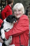 Amsterdam 11 mei 2005
Frans Molenaar feestje 65 jaar bij Le garage.
Nelly Frijda met hond