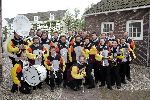 Nigtevecht 7 mei 2005
Trouwen Wilbert Gieske in kerk in Nigtevecht. fanfare de neuteblazers