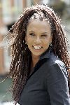 Amsterdam 10 mei 2005
Patty Brard met rasta haar  op cornelis schuytstraat