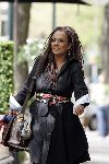 Amsterdam 10 mei 2005
Patty Brard met rasta haar op cornelis schuytstraat