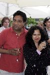 Amsterdam 25 mei 2005
Presentatie blad Rich in Amstel Hotel.
Prem Radhakishun met vrouw