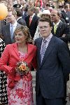 Scheveningen 30 april 2005
Koningin Beatrix viert 25 jarig jubileum.
Prins Constantijn  en prinses Laurentien