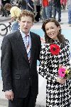Scheveningen 30 april 2005
Koningin Beatrix viert 25 jarig jubileum.
Prins  Floris en Aimee v Vollenhoven