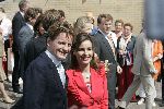 Scheveningen 30 april 2005
Koningin Beatrix viert 25 jarig jubileum.
Prins Pieter Christiaan en Anita