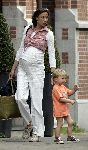 Amsterdam  26 mei 2005
Prinses Marilene hoogzwanger met Lucas