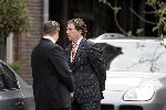 Amsterdam 24 mei 2005
Beyonce vertrekt bij College Hotel. 
Robert Leroy is haar chauffeur in Porsche Cayenne jeep.