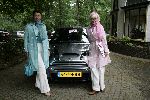 Vierhouten 29 mei 2005
Rally met cabrio's vanwege 10 jarig bestaan Beau Monde.
Suze Mens en Suze Mens met mini cooper cabrio