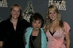 Amsterdam 20 mei 2005
vlnr Marleen v d Loo Sylvia Alberts en Chantal Janzen