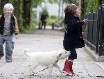 Amsterdam 11 mei 2005
Thijmen Oerlemans met hond evert
