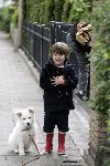 Amsterdam 11 mei 2005
Thijmen Oerlemans met hond evert
