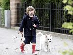 Amsterdam 11 mei 2005
Thijmen Oerlemans met hond evert