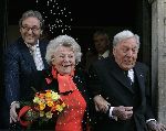 Naarden 18 mei 2005
Trouwen Tonnie des Bouvrie en Geert Loman in stadhuis Naarden.