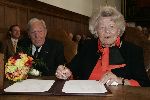 Naarden 18 mei 2005
Trouwen Tonnie des Bouvrie en Geert Loman in stadhuis Naarden.