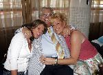 Scheveningen 2 mei 2005
Society lunch in Holland casino.
Elaine Vis en Christine v d Horst en Tony Tetro