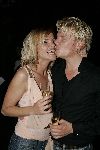 Amsterdam 19 mei 2005
Presentatie cd  Bastiaan Ragas.
Bastiaan met Tooske Breugem en champagne kussend