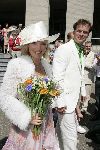 Joure 28 mei 2005
Trouwen Yvonne Jaspers en Pieter v d Beukering.
Yvonne