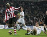 Eindhoven, 4 November 2006 Kompetitiewedstrijd PSV-NAC Eindstand 3-0 Seizoen 2006/2007
Arouna Kone