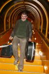 Eindhoven 11 November 2006 
Bennie Jolink terug uit Afganistan bij zijn aankomst op vliegbasis Eindhoven. Bennie met gekortwiekt haar