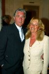 Amsterdam 10 maart 2003
Modeshow Frans Molenaar in amstel hotel.
Carol Dona met zijn vrouw Marianne Dona