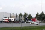 Zeewolde 1 november 2006
Koning Abdullah Koningin Rania en Koningin Beatrix op bezoek bij de spyker fabriek waar ze rondgeleid worden door Viktor Muller.helicopter