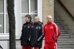 Amsterdam 2 november 2006
Jaap Stam en Klaas Jan Huntelaar aan het shoppen op de beethovenstraat op de dag van de wedstrijd.