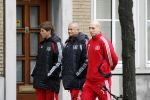 Amsterdam 2 november 2006
Jaap Stam en Klaas Jan Huntelaar aan het shoppen op de beethovenstraat op de dag van de wedstrijd.