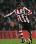 Eindhoven, 4 November 2006 Kompetitiewedstrijd PSV-NAC Eindstand 3-0 Seizoen 2006/2007
Jefferson Farfan