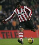 Eindhoven, 4 november 2006
Kompetitiewedstrijd PSV-NAC, eindstand 3-0
Seizoen 2006/2007 
De man van de twee doelpunten, Jefferson Farfan