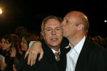 Apeldoorn 2 november 2006
Premiere My fair lady.
 Haye v d Heyden en Jos Brink kussend
Peter Smulders bv