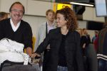 Schiphol 12 oktober 2006
Katja Schuurman wordt door haar vader afgezet op schiphol.
