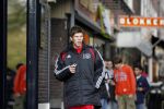 Amsterdam 2 november 2006
Jaap Stam en Klaas Jan Huntelaar aan het shoppen op de beethovenstraat op de dag van de wedstrijd.