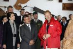 Lelystad 1 november 2006
Koning Abdullah van Jordanie en zijn vrouw Koningin Rania samen met koningin Beatrix op bezoek bij de Batavia.