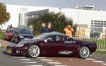Zeewolde 1 november 2006
Koning Abdullah Koningin Rania en Koningin Beatrix op bezoek bij de spyker fabriek waar ze rondgeleid worden door Viktor Muller.