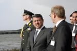Lelystad 1 november 2006
Koning Abdullah van Jordanie en zijn vrouw Koningin Rania samen met koningin Beatrix op bezoek bij de Batavia.