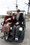 Lelystad 1 november 2006
Koning Abdullah van Jordanie en zijn vrouw Koningin Rania samen met koningin Beatrix op bezoek bij de Batavia.