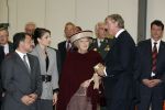 Zeewolde 1 november 2006
Koning Abdullah Koningin Rania en Koningin Beatrix op bezoek bij de spyker fabriek waar ze rondgeleid worden door Viktor Muller.