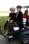 Lelystad 1 november 2006
Koning Abdullah van Jordanie en zijn vrouw Koningin Rania samen met koningin Beatrix op bezoek bij de Batavia.
